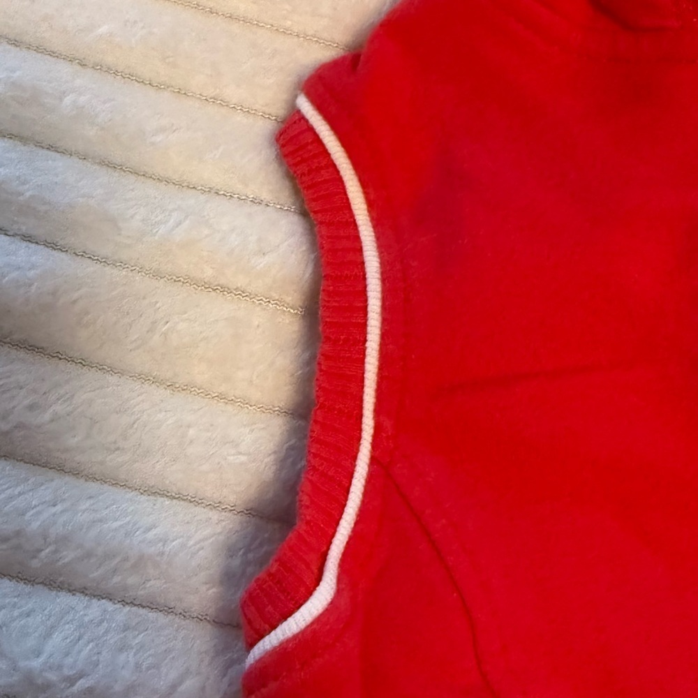 Carter's Red Kids Hooded Vest and Joggers Set - Picture 4 of 9